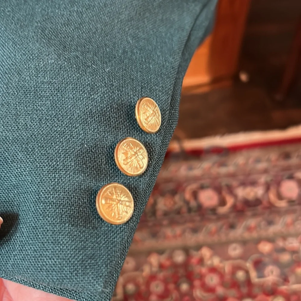 Men’s vintage Churchill Downs green wool blazer by Dawahares. Kentucky Derby 🐎 - Picture 9 of 11